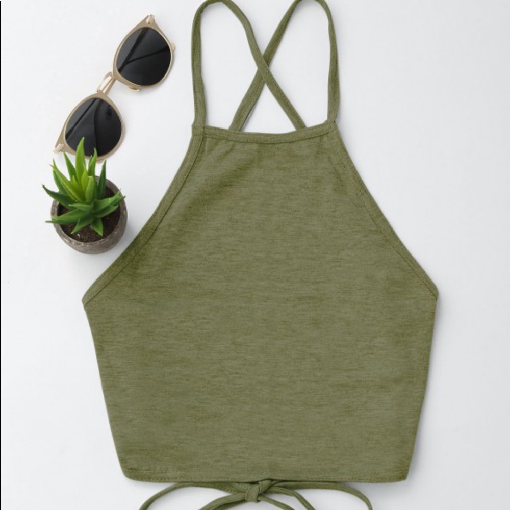 LACE UP BACK TANK
